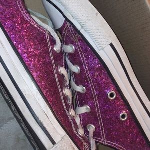 Converse Purple Sparkle